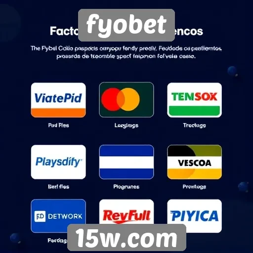 métodos de pagamento disponíveis no fyobet são diversificados